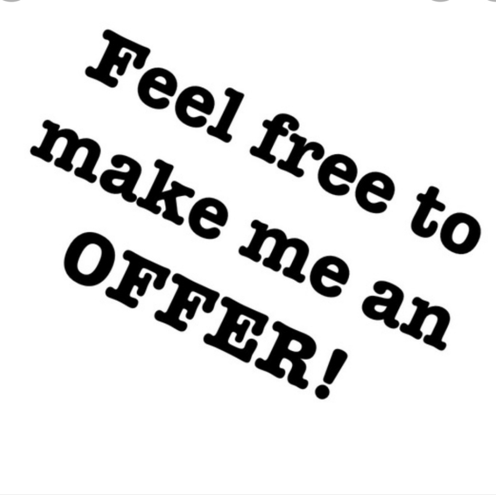 Reasonable offers always welcome. Can't say yes if you don't ask